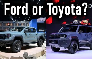2026 Ford Ranger Super Duty vs 2026 Toyota Land Cruiser FJ (Exterior/Interior)