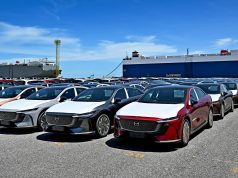 First batch of 500 Mazda6e electric cars arrive Thailand