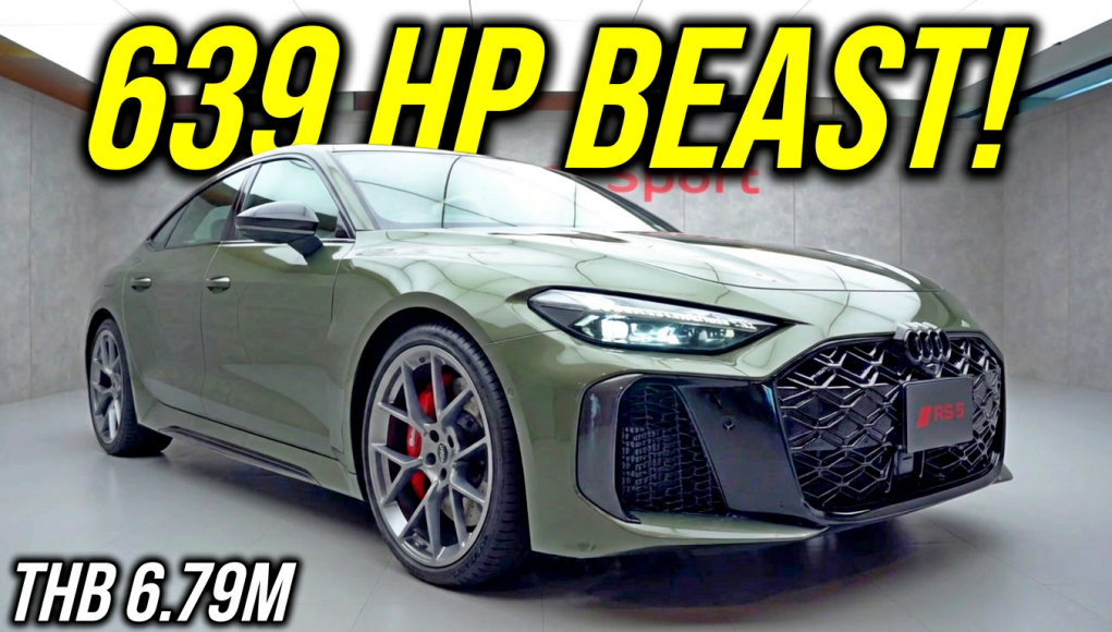 2026 Audi RS 5 Sportback THAI SPEC – Features & Exhaust Sound (ENG/TH SUB)